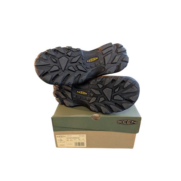 KEEN Pyrenees Women’s Waterproof Hiking Boots 6.5 – Maple / Marmalade, NIB - Picture 2 of 6